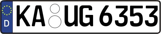 KA-UG6353