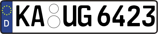 KA-UG6423