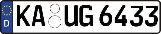 KA-UG6433