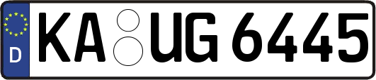 KA-UG6445