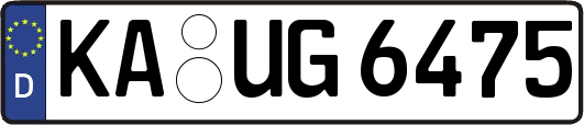 KA-UG6475
