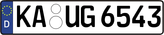 KA-UG6543
