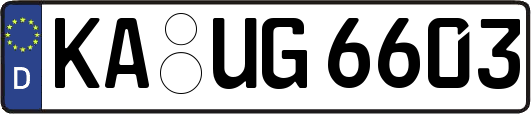 KA-UG6603