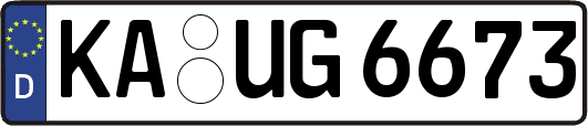 KA-UG6673