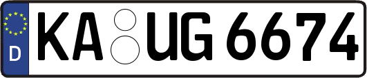KA-UG6674