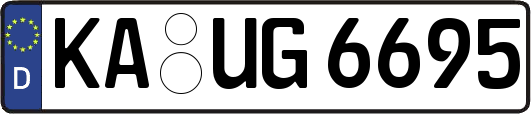KA-UG6695