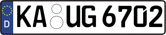KA-UG6702