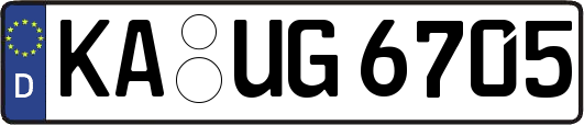 KA-UG6705
