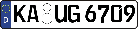 KA-UG6709