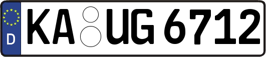 KA-UG6712