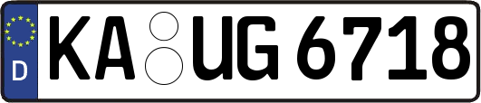 KA-UG6718