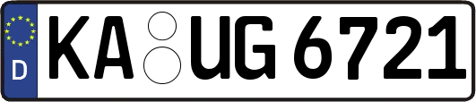 KA-UG6721