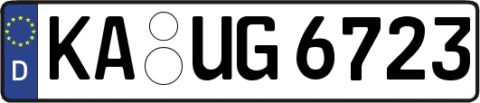 KA-UG6723