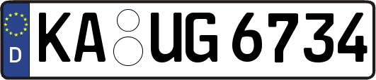 KA-UG6734