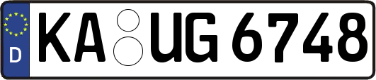 KA-UG6748