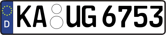 KA-UG6753