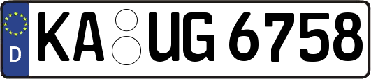 KA-UG6758
