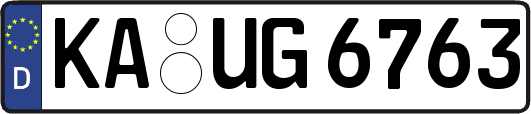 KA-UG6763