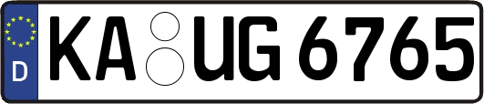 KA-UG6765