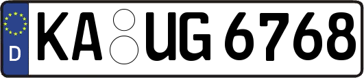 KA-UG6768