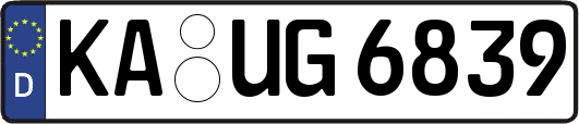 KA-UG6839