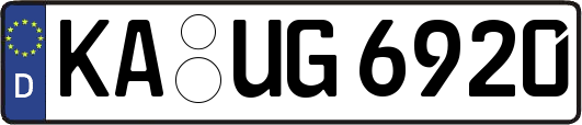 KA-UG6920