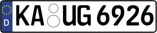 KA-UG6926