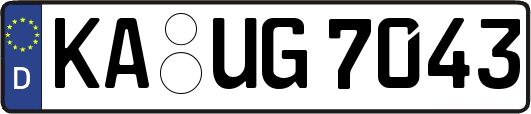 KA-UG7043