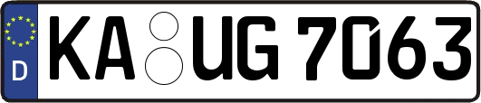 KA-UG7063