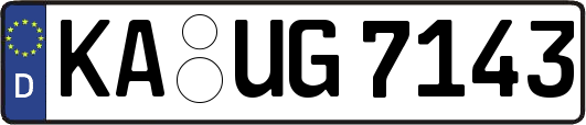 KA-UG7143