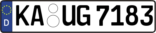KA-UG7183
