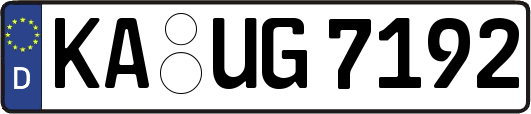 KA-UG7192