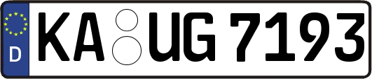 KA-UG7193