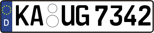 KA-UG7342