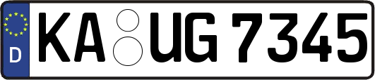 KA-UG7345