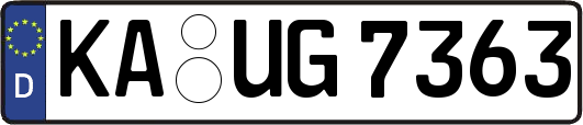 KA-UG7363