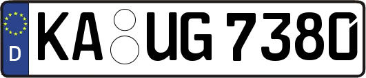 KA-UG7380