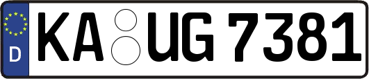 KA-UG7381