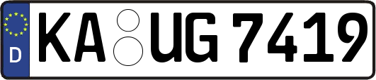 KA-UG7419
