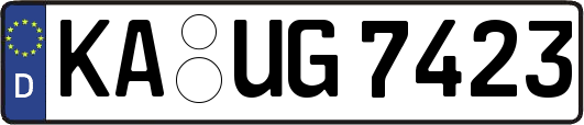 KA-UG7423