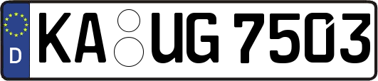 KA-UG7503