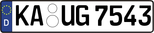 KA-UG7543