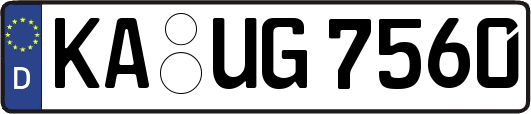KA-UG7560