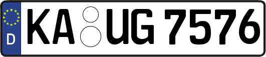 KA-UG7576