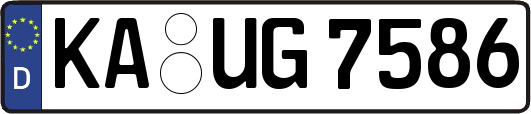 KA-UG7586