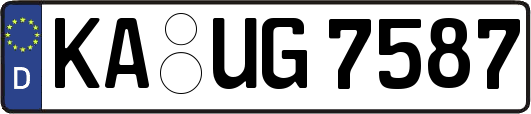 KA-UG7587
