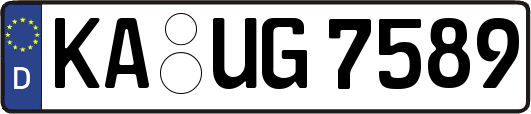 KA-UG7589