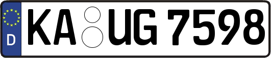 KA-UG7598