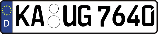 KA-UG7640