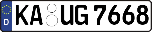 KA-UG7668